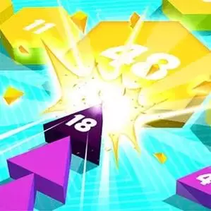 Hexagon Burst with Snake